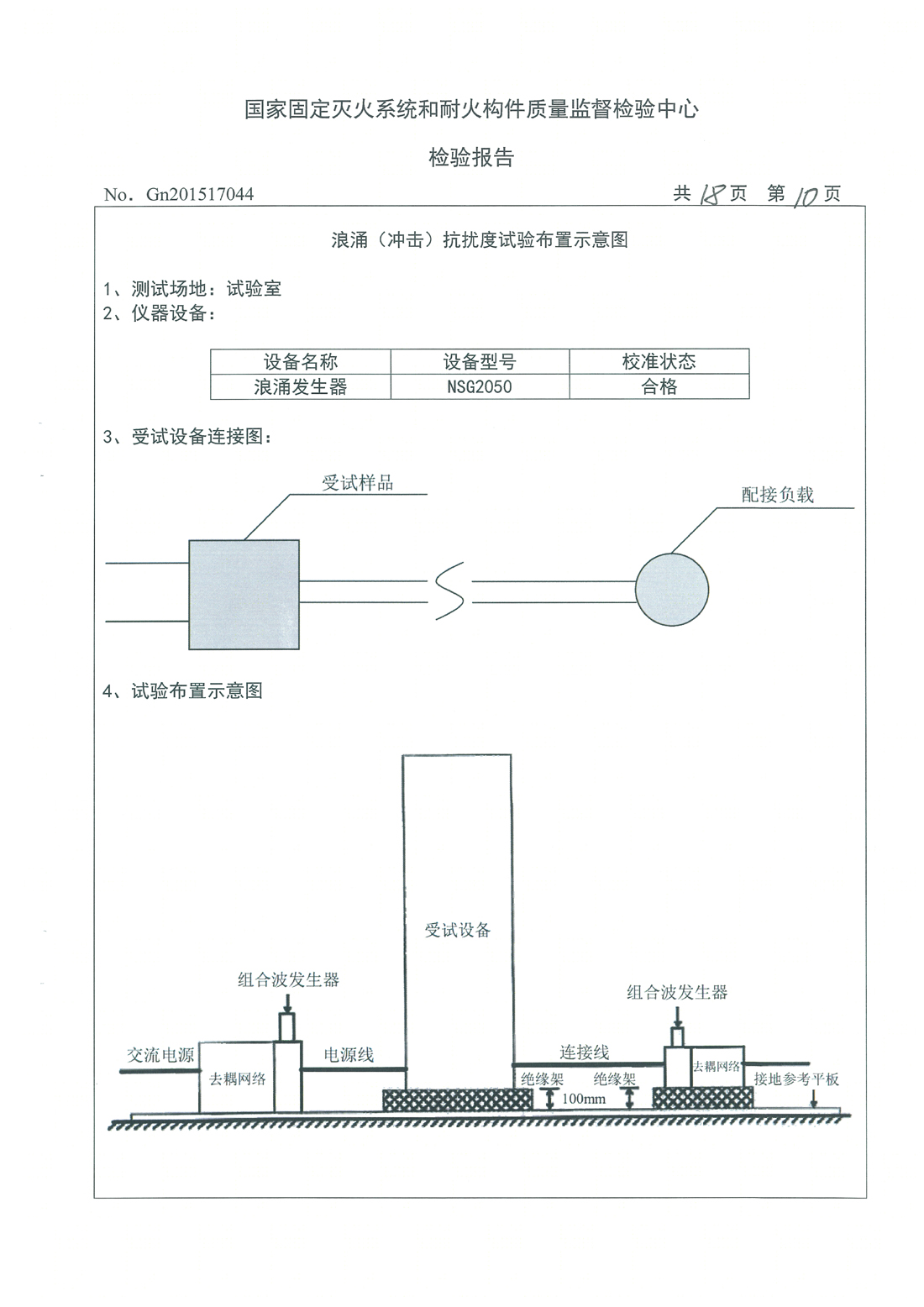 4-6KVA FEPS消防应急电源检测报告